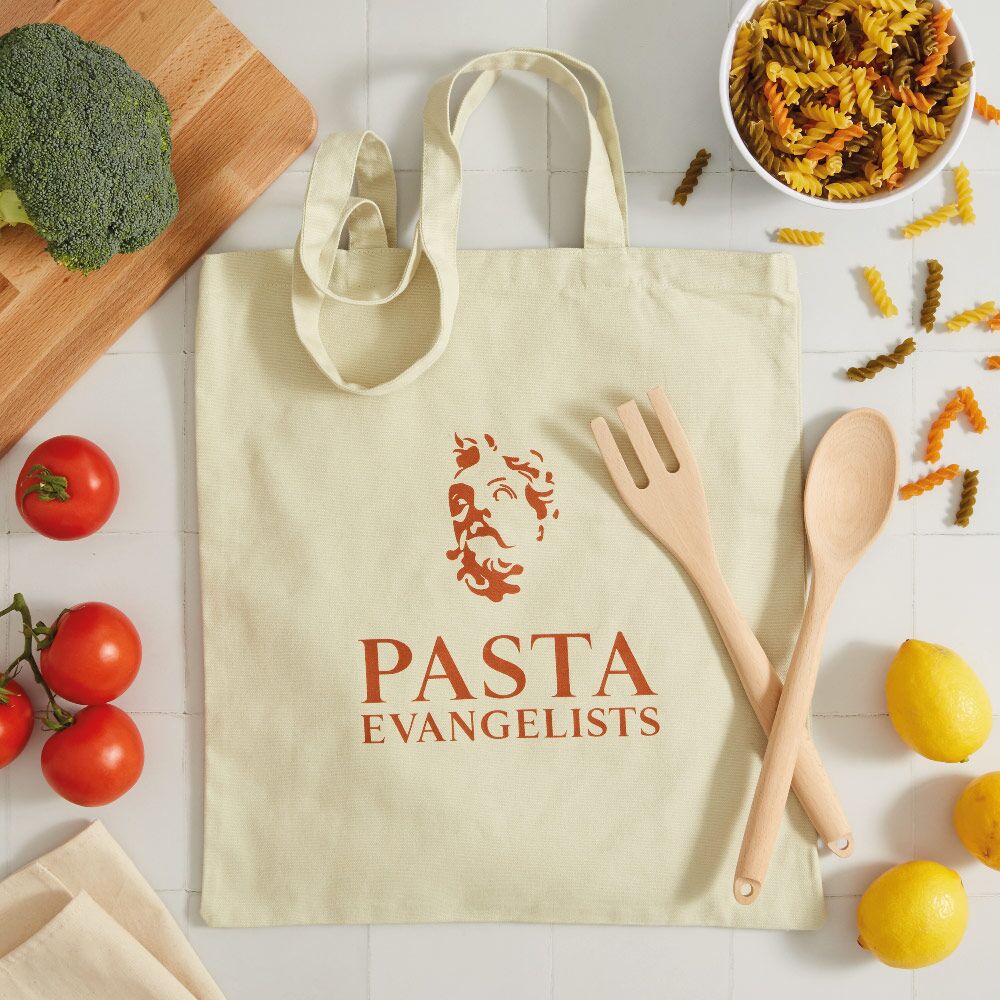 dyed-canvas-tote-bag-for-pasta-evangelist-by-supreme-creations dyed canvas tote bag for pasta evangelist by supreme creations